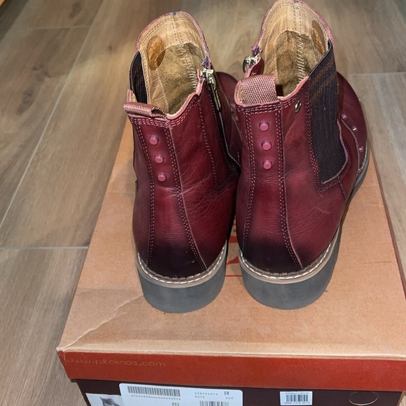 Pikolinos women’s red comfort boots, size 42. - Picture 3 of 5